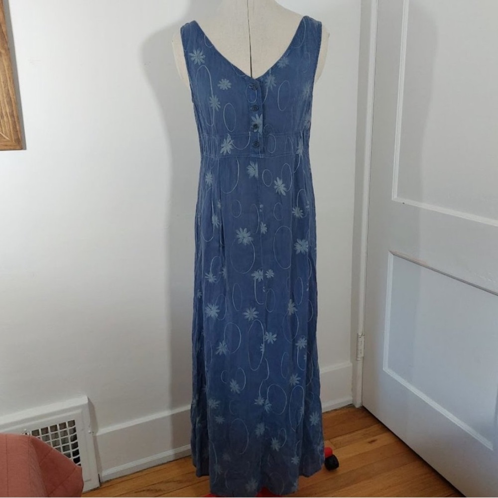 Vintage Johnny Was Maxi‎ Dress - Picture 4 of 7
